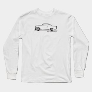 1956 Chevrolet Bel Air Sedan Long Sleeve T-Shirt